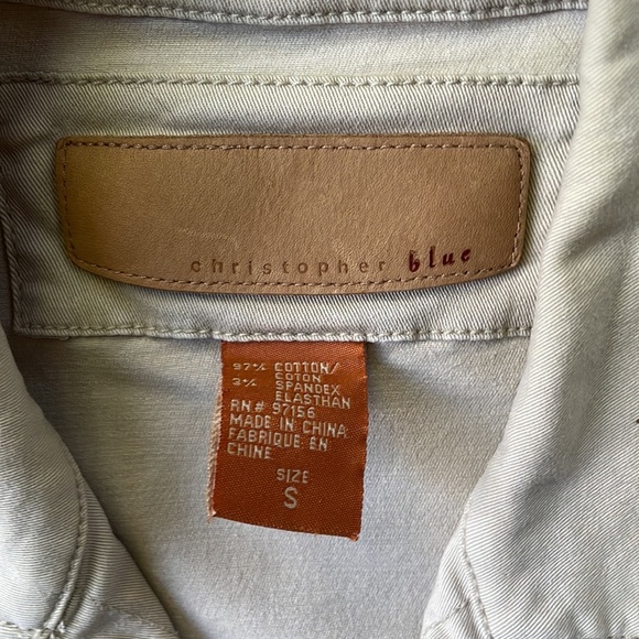 Christopher Blue Jean Jacket - Picture 3 of 8